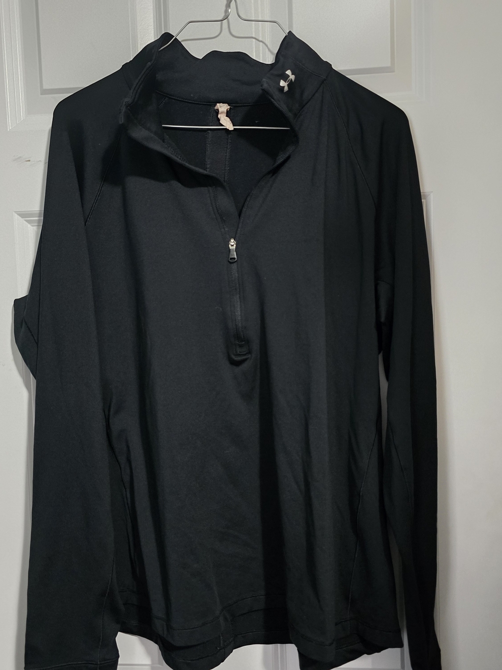 Under Armour Women’s Black 1/4 Zip Pullover Sweater